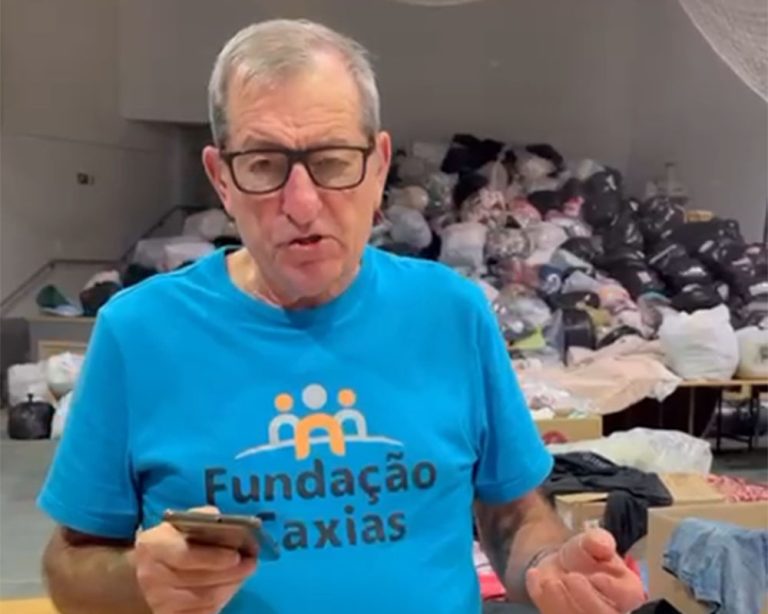 Presidente da Fundação Caxias apresenta prestação de contas da campanha emergencial