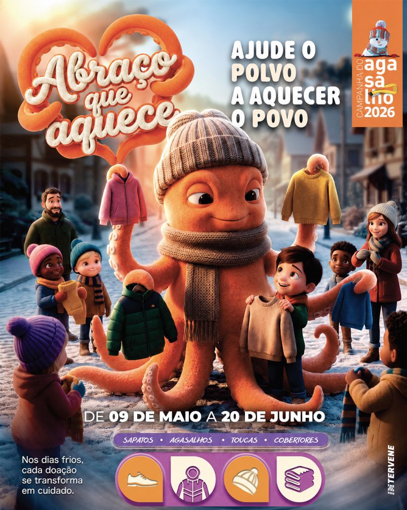Campanha do Agasalho 2026 da Fundação Caxias